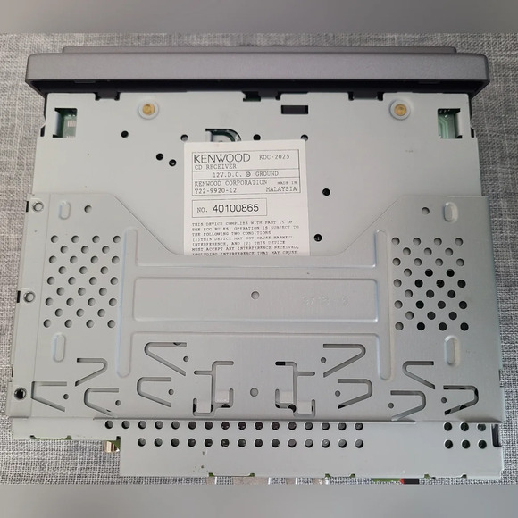 Kenwood KDC-2025 1-DIN CD Player With Sirius Radio Ready  Car Stereo - Picture 5 of 6